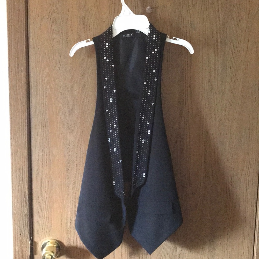Womens jeweled suit vest